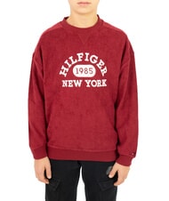 TOMMY HILFIGER TH KIDS Hanorac pentru copii cu imprimeu roşu - Hanorac pentru bebeluși - 1