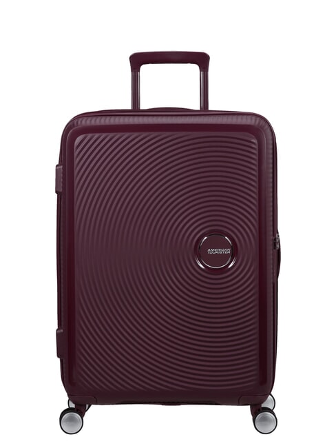 AMERICAN TOURISTER SOUNDBOX SPINNER Troller mediu, extensibil cireș sălbatic - Trolere rigide