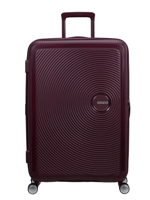 AMERICAN TOURISTER Troler Linia SOUNDBOX, dimensiuni mari, extensibilă cireș sălbatic - Trolere rigide