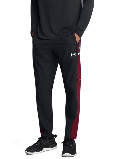 UNDER ARMOUR WOVEN Pantaloni sport negru - Costume sport pentru bărbați