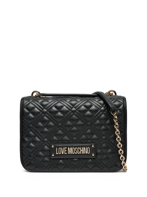 LOVE MOSCHINO QUILTED Geantă de umăr, geantă crossbody negru - Genți femei