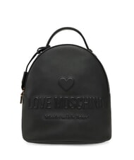 LOVE MOSCHINO LOVE EMBOSSED Rucsac cu logo cusut - Genți femei