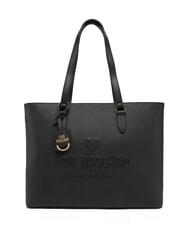 LOVE MOSCHINO LOVE EMBOSSED Geantă de cumpărături de umăr - Genți femei