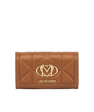 LOVE MOSCHINO LOVE EMBOSSED Portofel mare cu clapă - Portofele femei