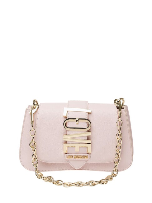 LOVE MOSCHINO LOVEBUG Geanta de umar, cu bareta de umar pudra de fata - Genți femei