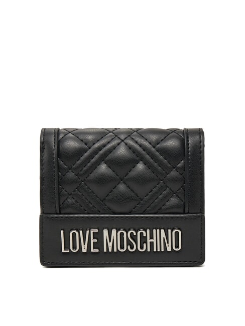 LOVE MOSCHINO QUILTED Portofel compact pentru monede po00bx - Portofele femei