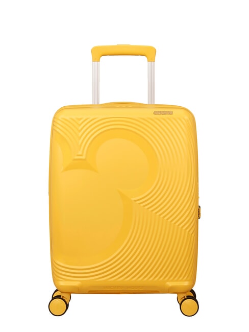 AMERICAN TOURISTER MICKEY MAGIC Bagaj de mână, extensibil Mickey Floare Galbenă - Bagaje de mână