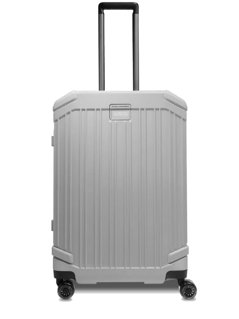 PIQUADRO POP Cărucior mediu alb - Trolere rigide