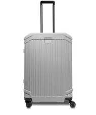 PIQUADRO POP Cărucior mediu alb - Trolere rigide - 1