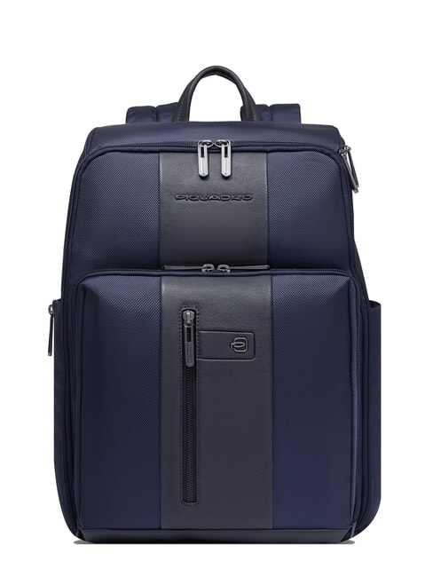 PIQUADRO BRIEF 2 Rucsac de călătorie sub scaun pentru laptop de 15,6" albastru - Rucsacuri pentru laptop