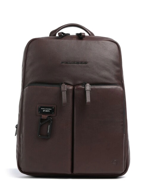 PIQUADRO HARPER Rucsac pentru laptop de 14", extensibil MORO - Rucsacuri pentru laptop