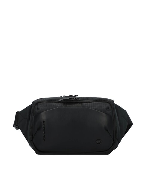 PIQUADRO PQ-EARTH Husă din material textil negru - Borsete de brâu