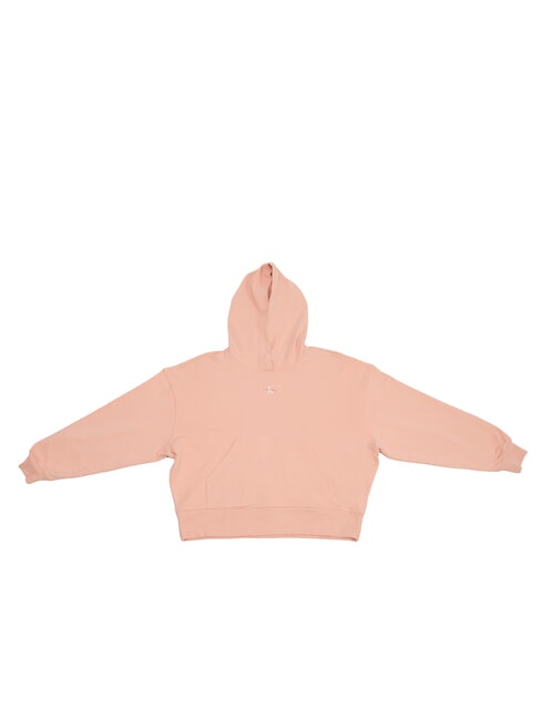 CALVIN KLEIN CK JEANS Hanorac din bumbac cu glugă și buzunar floare slabă - Hanorace pentru femei