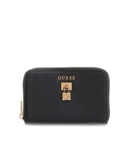 GUESS YESBA Portofel mediu cu farmec BLACK - Portofele femei - 1