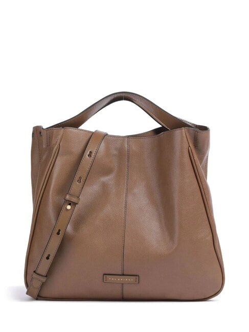 THE BRIDGE ELISABETTA Geanta din piele cu bareta de umar stridie abb. aur - Genți femei