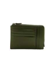 THE BRIDGE GIACOMO Portcard din piele cu portofel pentru monede cimbru/ruteniu &icirc;nchis - Portofele bărbați - 1