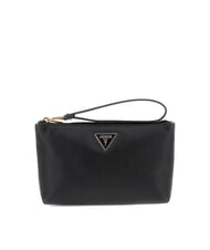 GUESS LAUREL 2 Geantă de m&acirc;nă Saffiano cu manșetă BLACK - Genți femei - 1