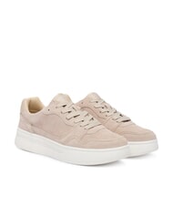 GUESS WINNO Teniși din piele &icirc;ntoarsă BEIGE - Pantofi bărbați - 1