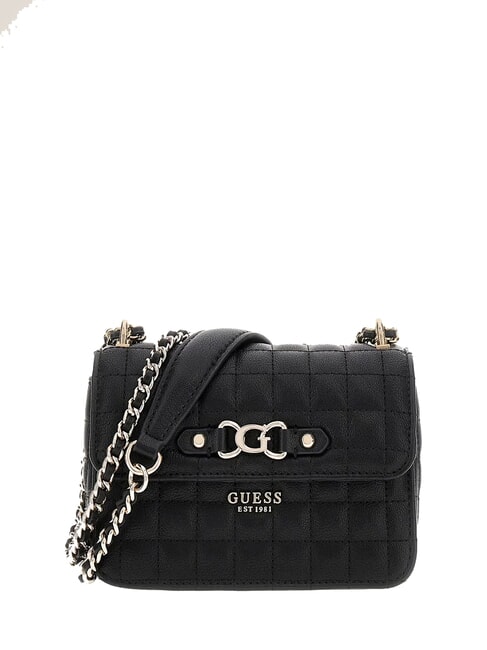 GUESS NADIRA Geantă de umăr mini BLACK - Genți femei