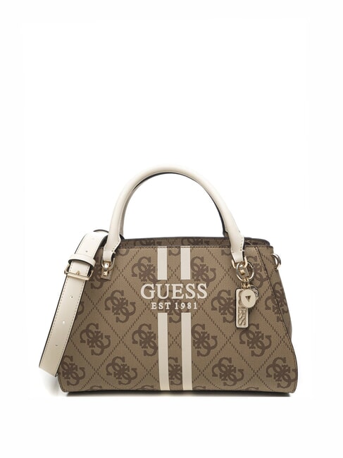GUESS NOELLE 2 LUXURY Geantă de mână cu curea de umăr LOGO LAPTE - Genți femei
