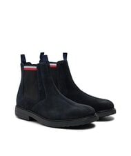TOMMY HILFIGER HILFIGER OUTDOOR Ghete din piele &icirc;ntoarsă - Pantofi bărbați
