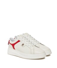 TOMMY HILFIGER POINTY COURT Adidași din piele - Pantofi femei