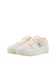 TOMMY HILFIGER SUEDE STRIPES BASKET Teniși din piele &icirc;ntoarsă - Pantofi femei