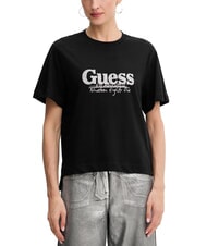 GUESS TOUR DATES Tricou din bumbac jetbla - tricou - 1