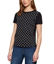 GUESS ALLOVER Tricou de bumbac jetbla - tricou - 1