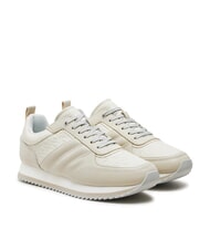 CALVIN KLEIN RUNNER LACE UP SAFF Adidași din piele - Pantofi femei