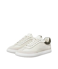 CALVIN KLEIN LP CUPSOLE LACE UP Adidași din piele maro - Pantofi femei - 1