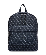 GUESS GIRL Rucsac din material textil cu logo 4g blue aop - Genți femei - 1