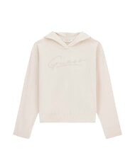 GUESS KIDS Hanorac cu broderie cu logo Nisip toscan - Hanorac pentru bebeluși - 1