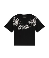 GUESS KIDS Tricou cu m&acirc;necă scurtă și aplicații jetbla - Tricou copil - 1