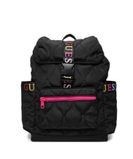 GUESS GIRLS PADDED Rucsac matlasat cu logo-uri colorate jetbla - Genți femei - 1