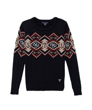 GUESS KIDS Pulover pentru copii cu motiv brodat - Pulovere pentru copii