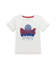 GUESS KIDS Tricou cu m&acirc;necă scurtă pentru copii - Tricou copil