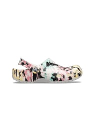 CROCS CLASSIC TIEDYE Papuci sabot pentru femei cu imprimeu multicolor/alb - Pantofi femei - 1