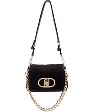 LIUJO LAPUFFY Geantă de umăr micro, cu curea de umăr BLACK - Genți femei - 1