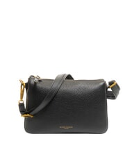 GIANNI CHIARINI BROOKE Geantă de umăr din piele ciocănită negru - Genți femei - 1