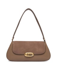 CALVIN KLEIN SUEDED ENGRAVED Geantă de umăr taupe de deșert - Genți femei - 1