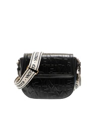 YNOT KATE Geantă cu curea de umăr cu logo BLACK - Genți femei - 1