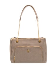 YNOT LUX Geantă de umăr cu m&acirc;nere din lanț havana - Genți femei - 1