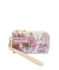 YNOT YESBAG Portofel tip clutch cu m&acirc;ner cafenea paris - Portofele femei - 1