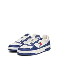 TOMMY HILFIGER TOMMY JEANS Cupsole Tenisi din piele albastru catifelat - Pantofi bărbați - 1