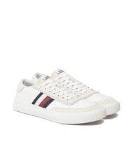 TOMMY HILFIGER TH CUPSET Adidași din piele alb - Pantofi bărbați - 1
