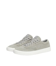 TOMMY HILFIGER TH CUPSET SUEDE Adidași din piele argint antic - Pantofi bărbați - 1