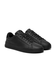 TOMMY HILFIGER COURT BETTER Adidași din piele negru - Pantofi bărbați - 1