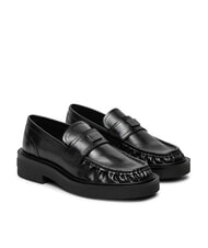 TOMMY HILFIGER TJW ORIGIN LOAFER Mocasini din piele pentru femei - Pantofi femei