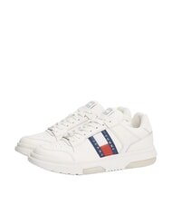 TOMMY HILFIGER BROOKLYN ESSENTIAL Teniși din piele pentru femei ecru - Pantofi femei - 1